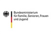 Logo vom Bundesministerium für Familie, Senioren, Frauen und Jugend